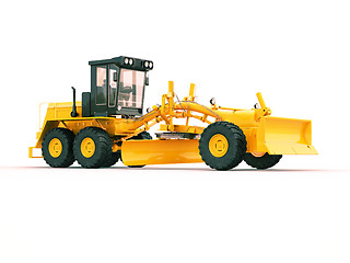 Image showing Modern grader 