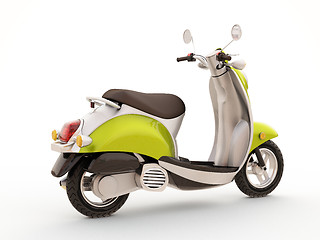 Image showing Classic scooter