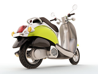 Image showing Classic scooter