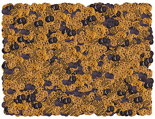 Image showing Cookies background. From the Food background series