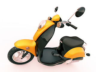 Image showing Classic scooter