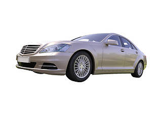 Image showing Modern luxury executive car