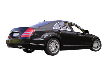 Image showing Modern luxury executive car