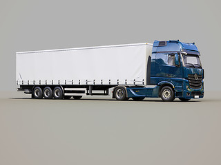 Image showing Semi-trailer truck