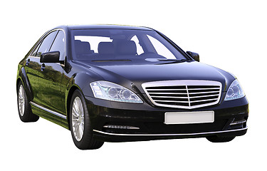 Image showing Modern luxury executive car