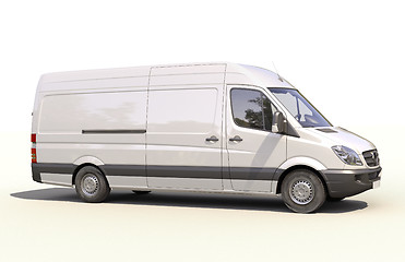 Image showing Commercial van