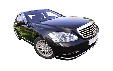 Image showing Modern luxury executive car