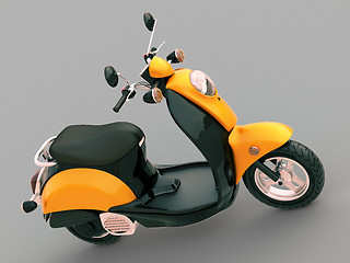 Image showing Classic scooter