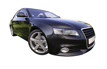 Image showing Modern luxury car isolated