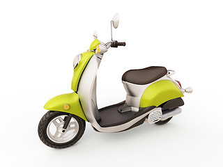 Image showing Classic scooter