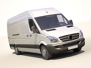 Image showing Commercial van