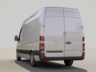 Image showing Commercial van