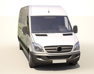 Image showing Commercial van