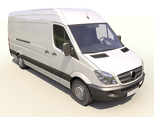 Image showing Commercial van