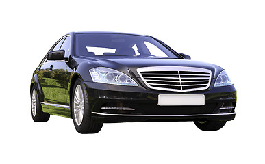 Image showing Modern luxury executive car