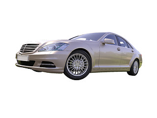 Image showing Modern luxury executive car