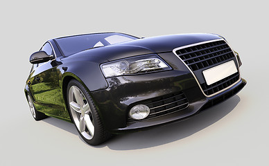 Image showing Modern luxury car