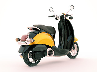 Image showing Classic scooter