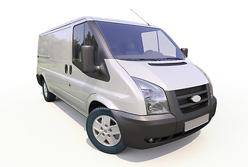 Image showing Commercial van