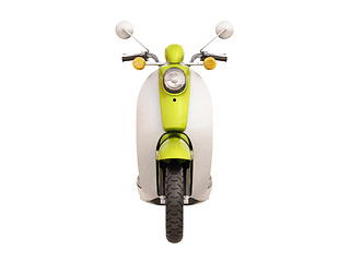 Image showing Classic scooter isolated