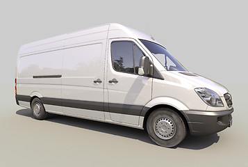 Image showing Commercial van