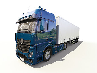 Image showing Semi-trailer truck