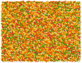 Image showing Gummi bears background. From the Food background series
