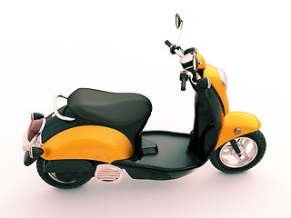 Image showing Classic scooter