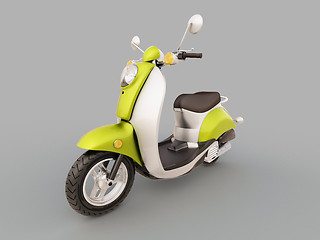 Image showing Classic scooter