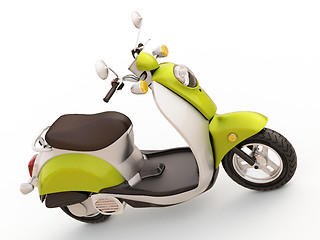 Image showing Classic scooter