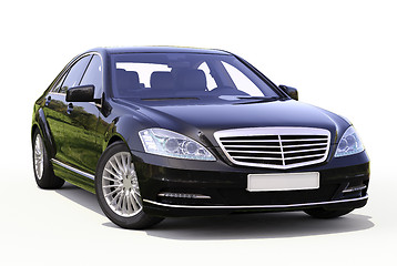 Image showing Modern luxury executive car