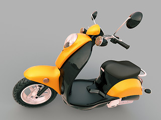 Image showing Classic scooter