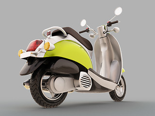 Image showing Classic scooter