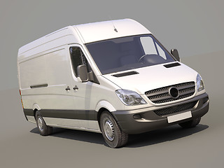 Image showing Commercial van