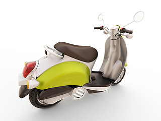 Image showing Classic scooter