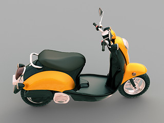 Image showing Classic scooter