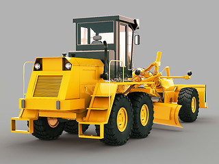 Image showing Modern grader 