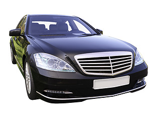 Image showing Modern luxury executive car