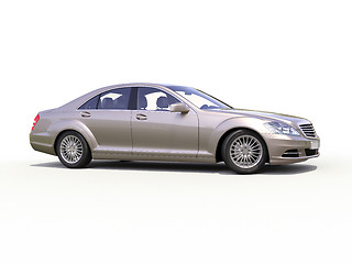 Image showing Modern luxury executive car