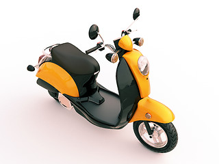 Image showing Classic scooter