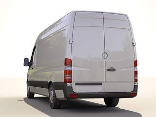 Image showing Commercial van