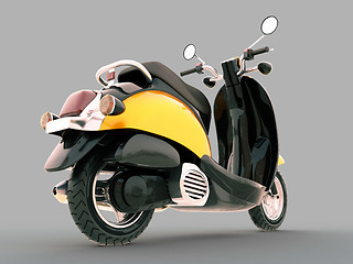 Image showing Classic scooter