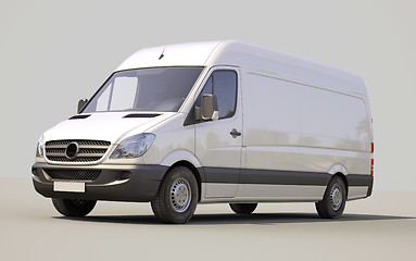 Image showing Commercial van