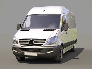 Image showing Commercial van