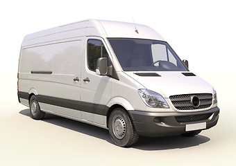 Image showing Commercial van