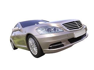 Image showing Modern luxury executive car