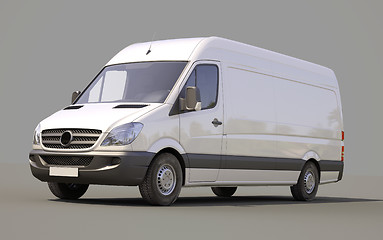 Image showing Commercial van