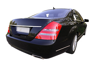 Image showing Modern luxury executive car