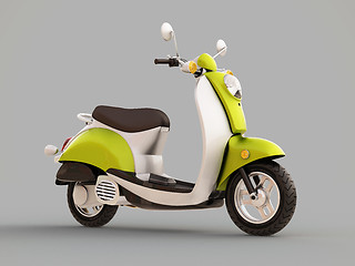 Image showing Classic scooter