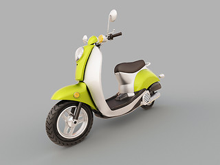 Image showing Classic scooter